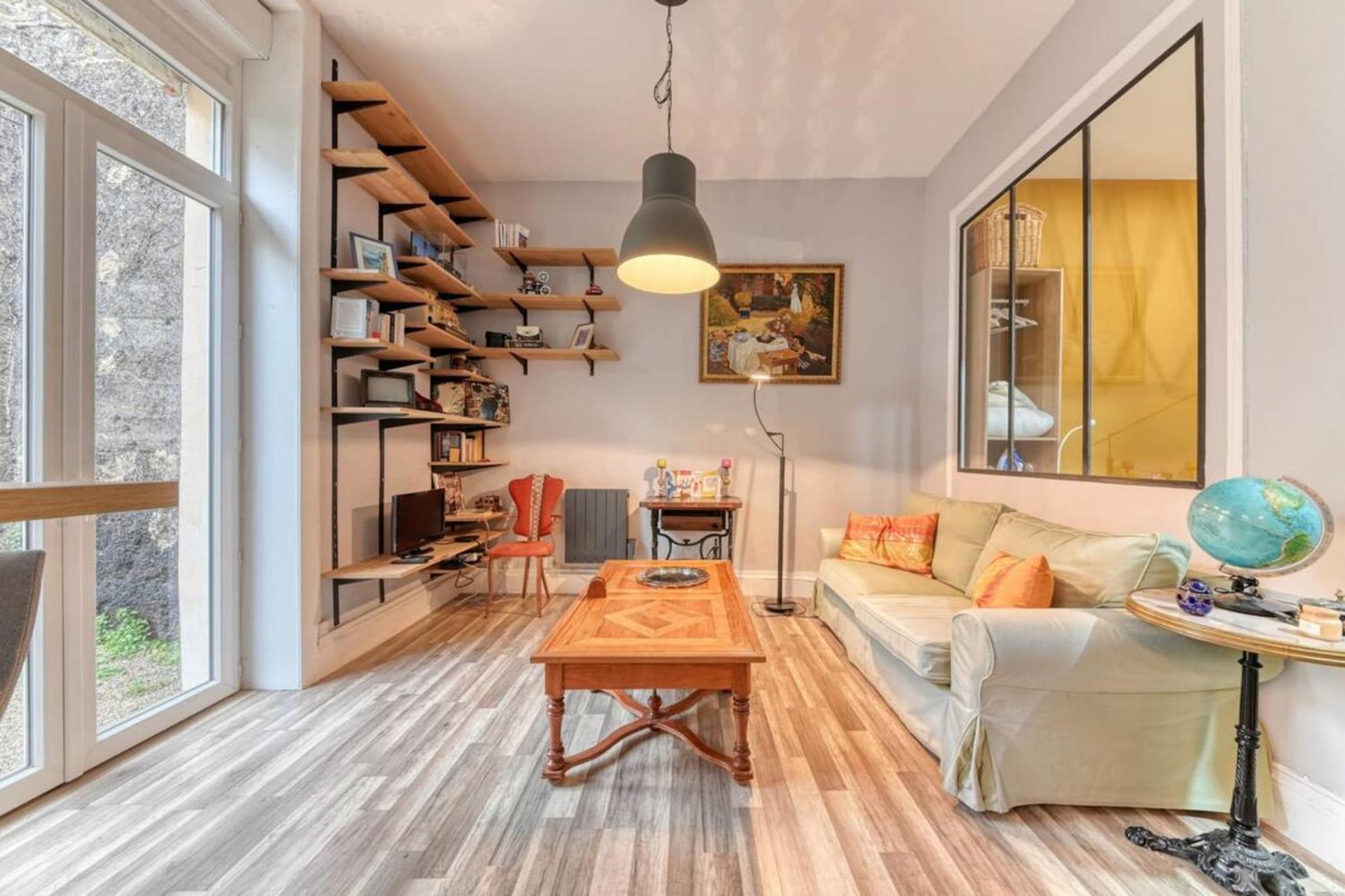 Le Garden City - Bel Appartement Avec Jardin Prive Вийёрбан Экстерьер фото